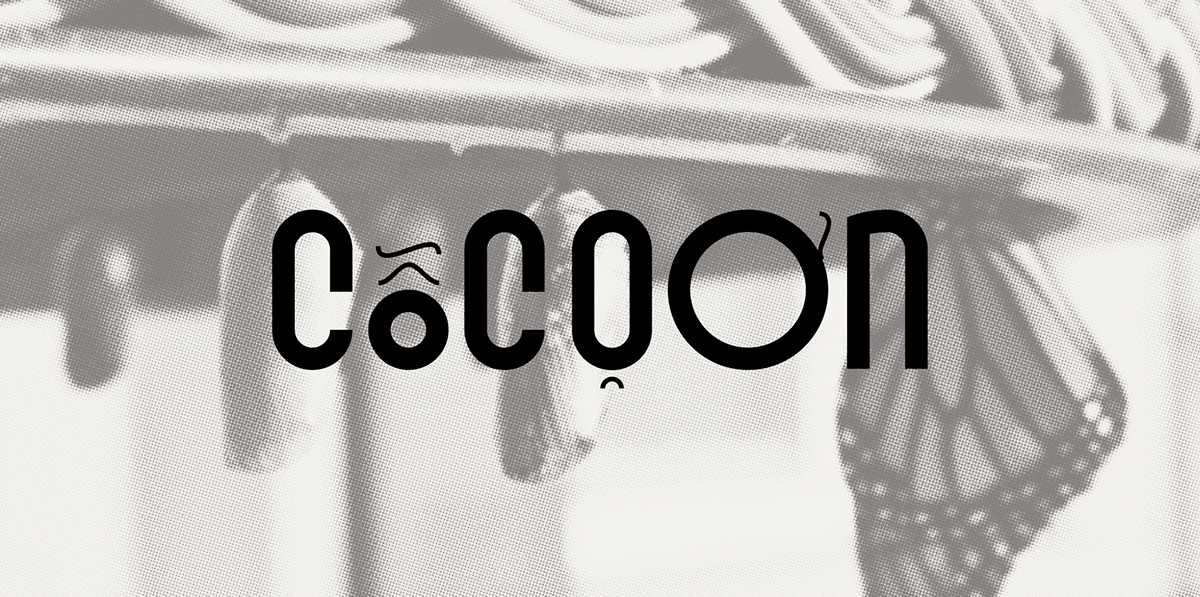 Cocoon / Kén typeface - Bộ chữ lấy cảm hứng từ những chiếc kén tằm