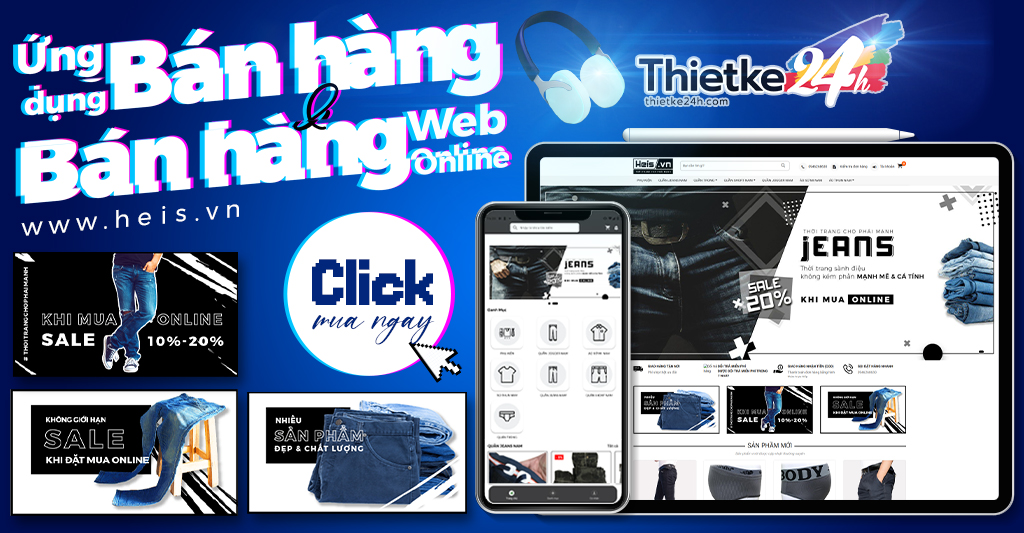 Thuê web app bán hàng online