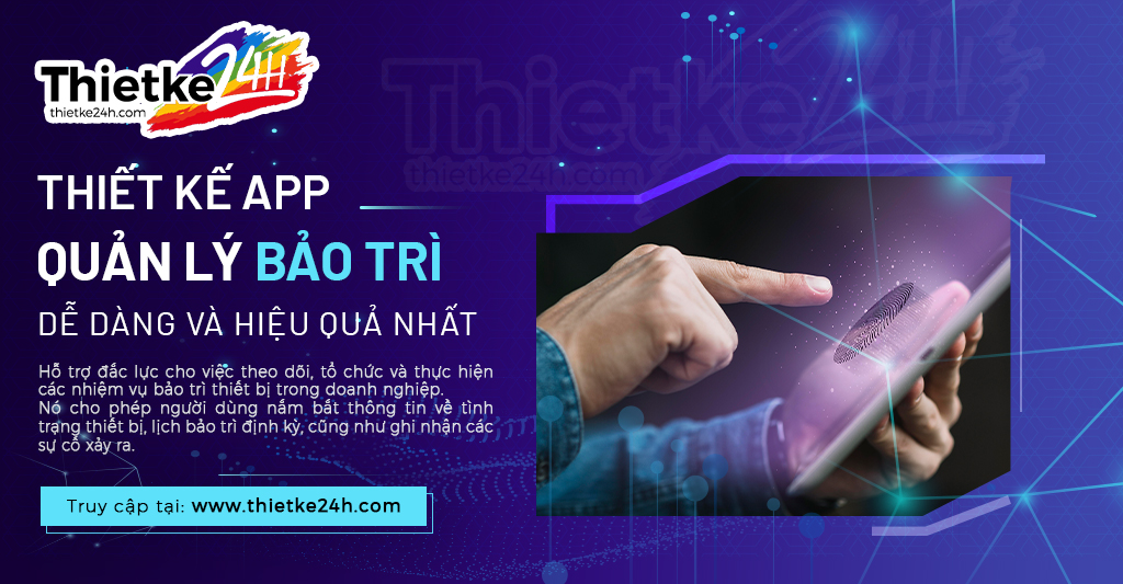 Thiết kế App quản lý bảo trì