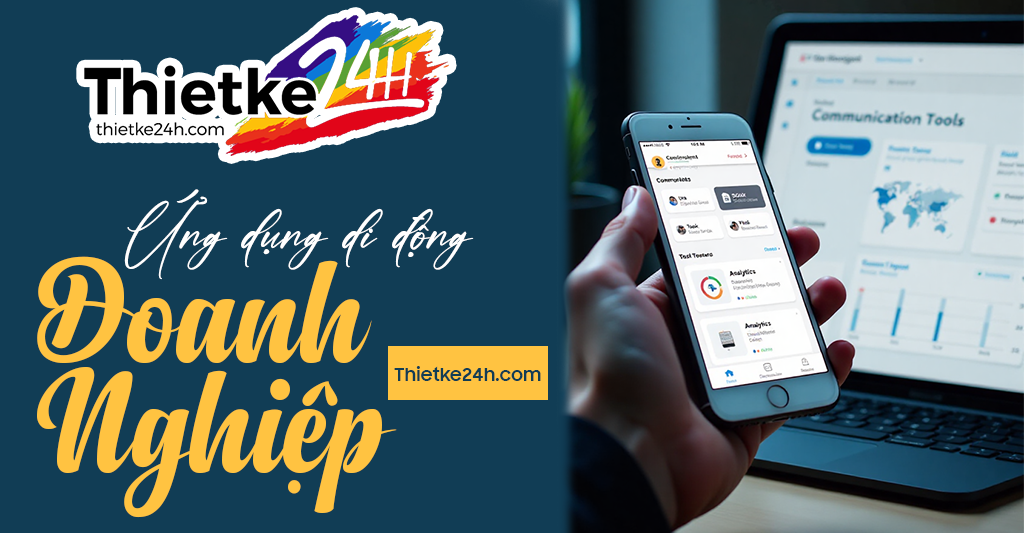 Ứng dụng di động doanh nghiệp - Bài viết về thiết kế app & website tại Thietke24h.com