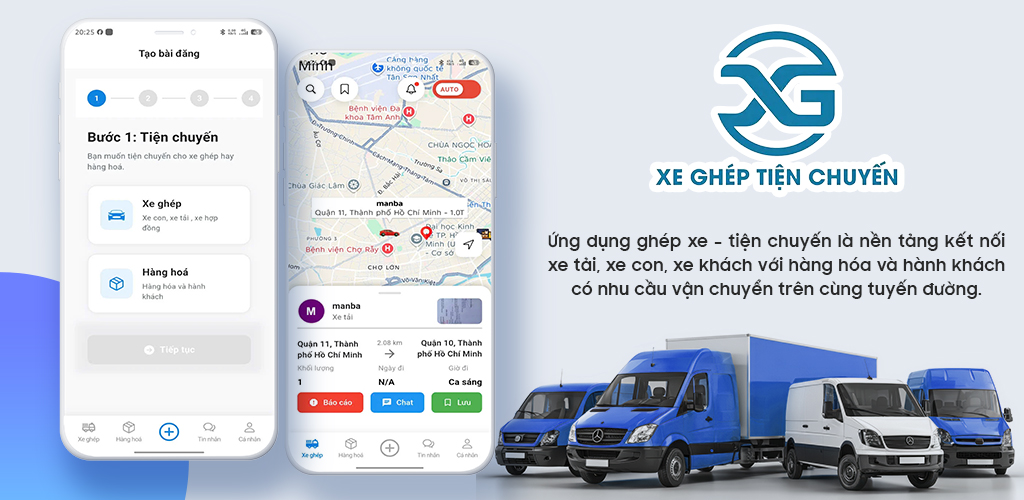 Xe Ghép Tiện Chuyến - Tin tức thiết kế app & website tại Thietke24h.com