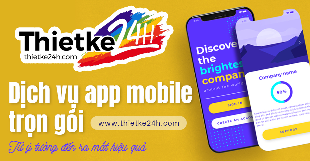 Dịch vụ app mobile trọn gói - Từ ý tưởng đến ra mắt hiệu quả - Tin tức thiết kế app & website tại Thietke24h.com