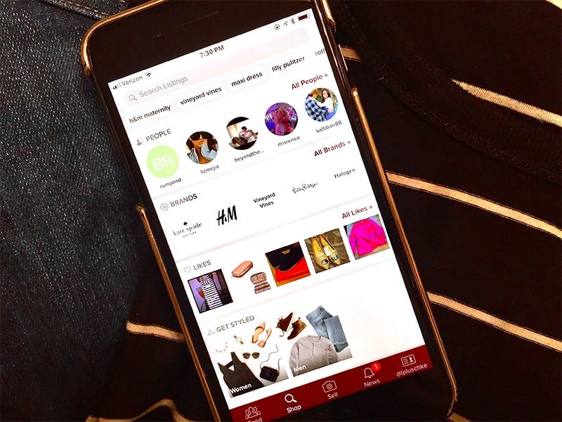 Làm app mobile cho brand thời trang